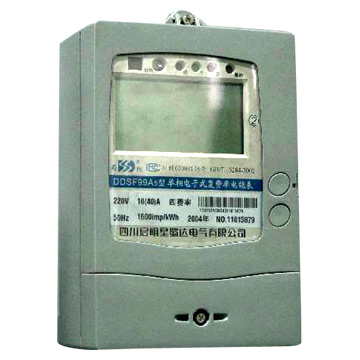 Single Phase Multifunction Static Watt-Hour Meters