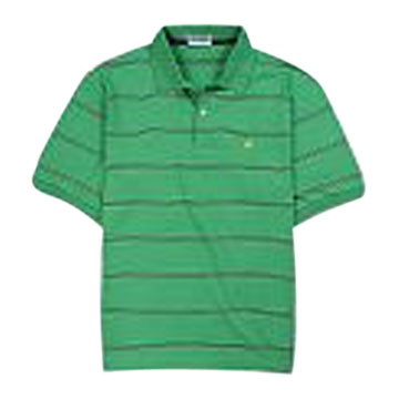 Men's Yarn Dyed Stripe Polo