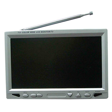 7 Headrest or Stand-Alone LCD Monitor