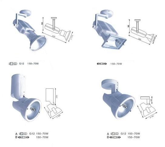 high bay spot lighting, indoor commercial lighting