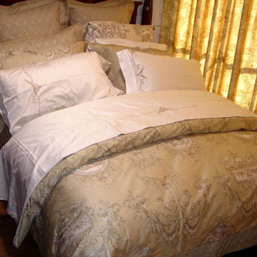 jacquard cotton bedding set 