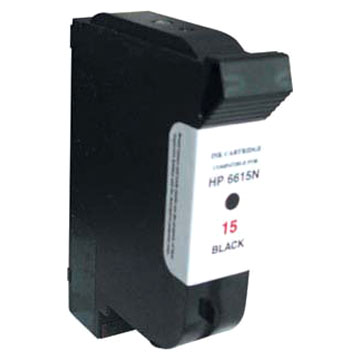 Recycled Black Inkjet Cartridges for HP 6615A