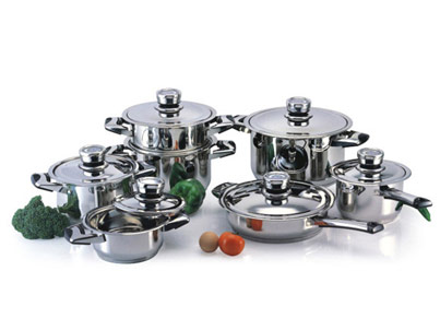 13pcs S/S Cookware Set