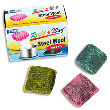 Steel Wool Soap Pads