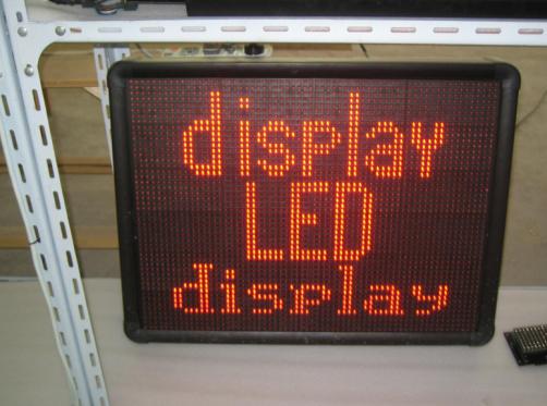 Window  LED display