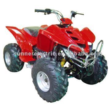 ATV With Shaft Drive Transmissions