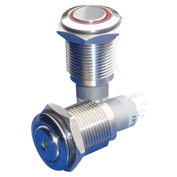 Stainless Steel Push Button 