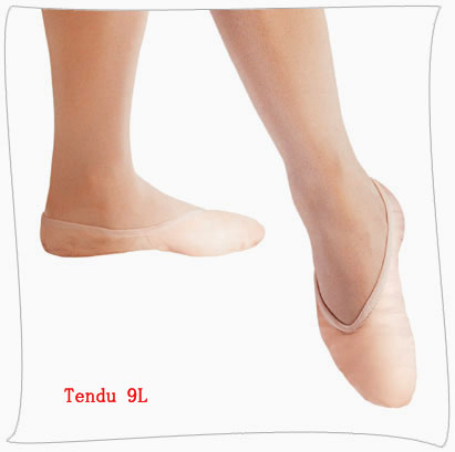 Ballet shoes-leather upper