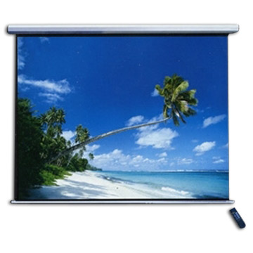 Portable commercial screen  