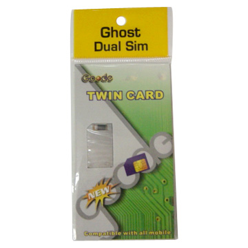 mobile phone dual card packaging 