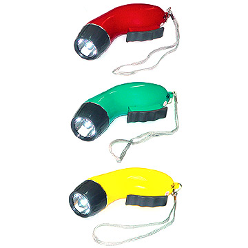 Environmentlly Friendly Handpresser Flashlights
