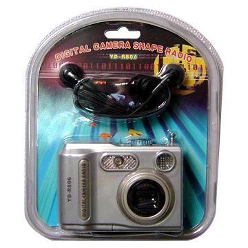 Digital Camera Shape Radios