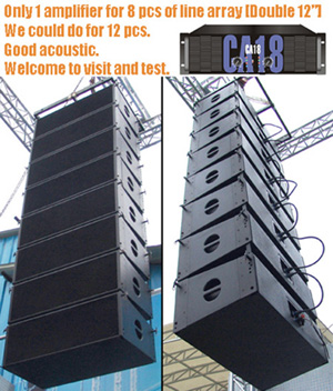 XIONG YE PRO AUDIO Y-12F LINE ARRAY