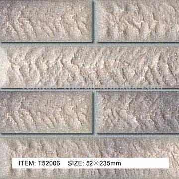 Glazed Wall Tiles (Outside Wall Decoration)