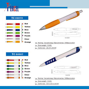 Plastic Ball Pens