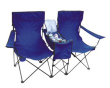 Folding double chair