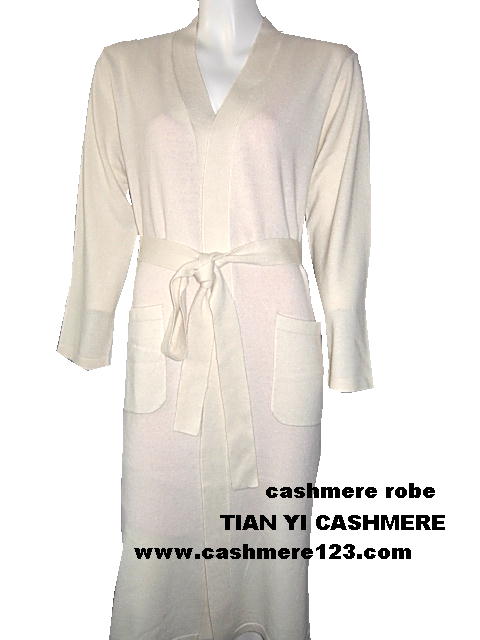 cashmere robe