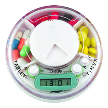 Pill Boxes with LCD Timer