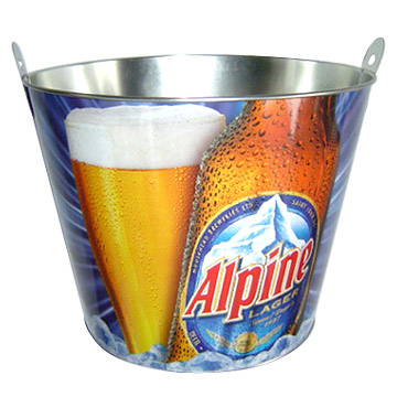 Tin Beer Bucket