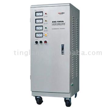 Tri-Phase Automatic AC Regulator (SVC-15KVA)