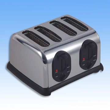 4-Slice Stainless Steel Toasters