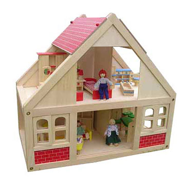 Wooden Doll House