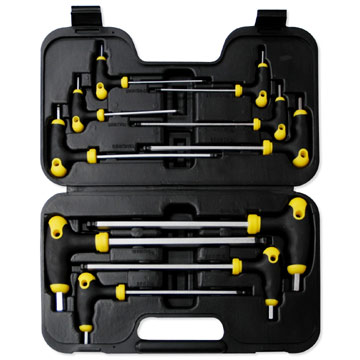 10-piece T-handle Hex Key Sets