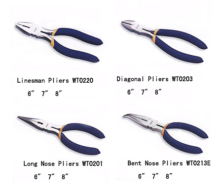 names of different types of pliers