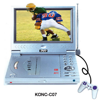 Portable DVD Players with TFT LCD with TV