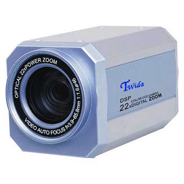 color ccd zooming camera 
