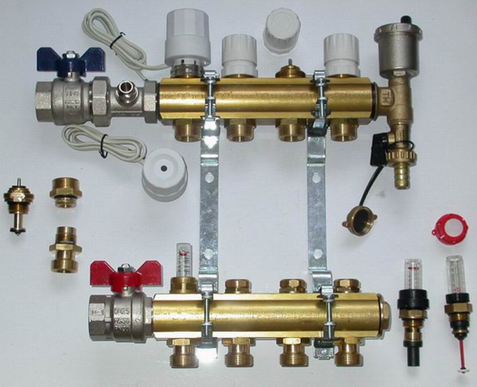 Pre Assembled Manifold For Floor Heatings