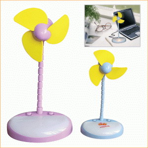 USB desk lamp & USB fan