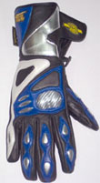 Leather Gloves With Carbon