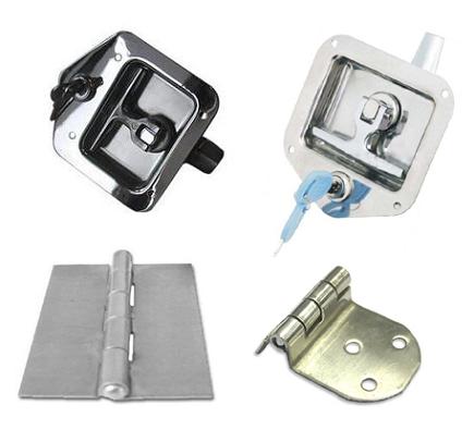 Folding T Handle Locks & Hinges Truck Fittings