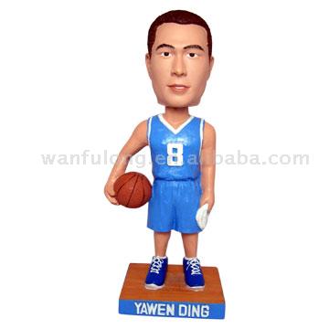 Basketball Player Bobble Heads