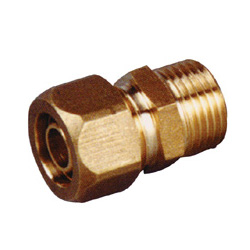 Brass Straight Pex AL Pex Fitting