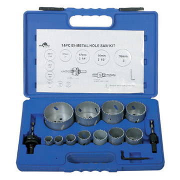 14pc Bi-Metal Hole Saw Kits