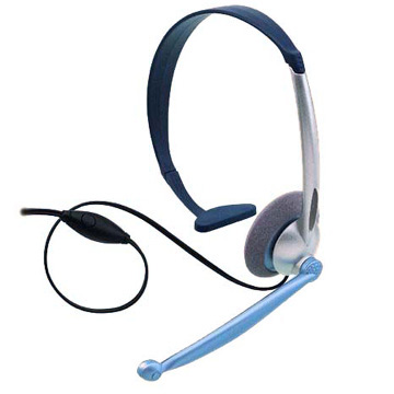 Headset Earphone with Microphone Booms