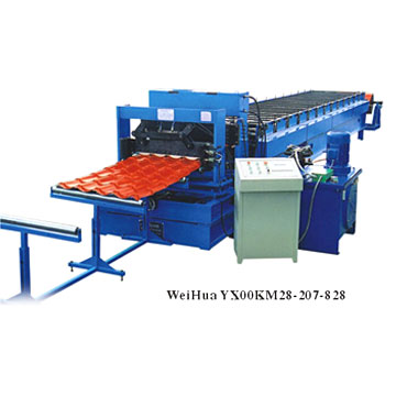 Archaic Glaze Steel Tile Roll Forming Machines