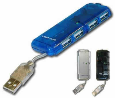 Mini USB Hubs 4 ports