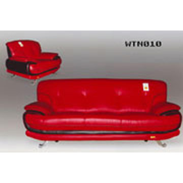 Leather Sofa and Armchair Sets
