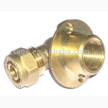 PEX High Female Elbow with Disks