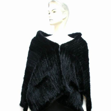 Mink Knitted Shawl 