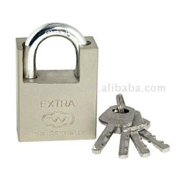 Square Brass Padlocks 