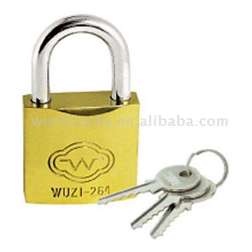 Polished Brass Padlocks