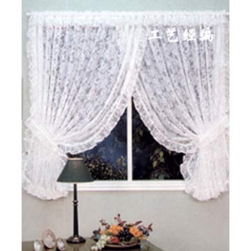 satin curtain 