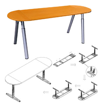 adjustable height table 