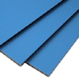 Light Blue Aluminium Composite Panels