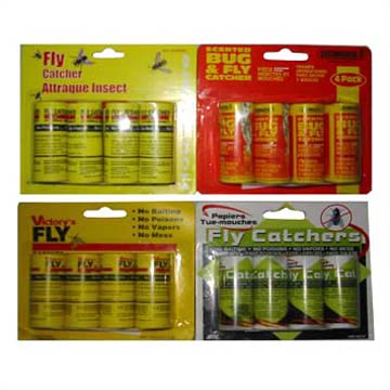 Fly Catcher, Fly Ribbon, Fly Papers