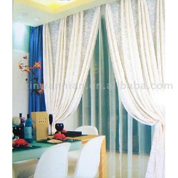 100% polyester curtain 